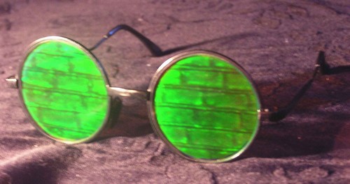 Очки солнцезащитные с голограммами "Стена"